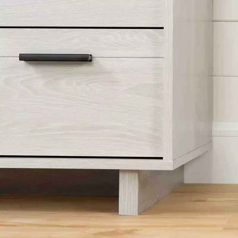 Fynn 5-Drawer Kids' Chest Winter Oak - South Shore