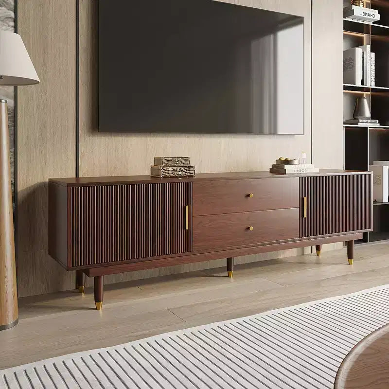 JVNOXK-Medieval Modern TV Stand Entertainment Center with Storage Drawers, Living Room Bedroom Media Cabinet