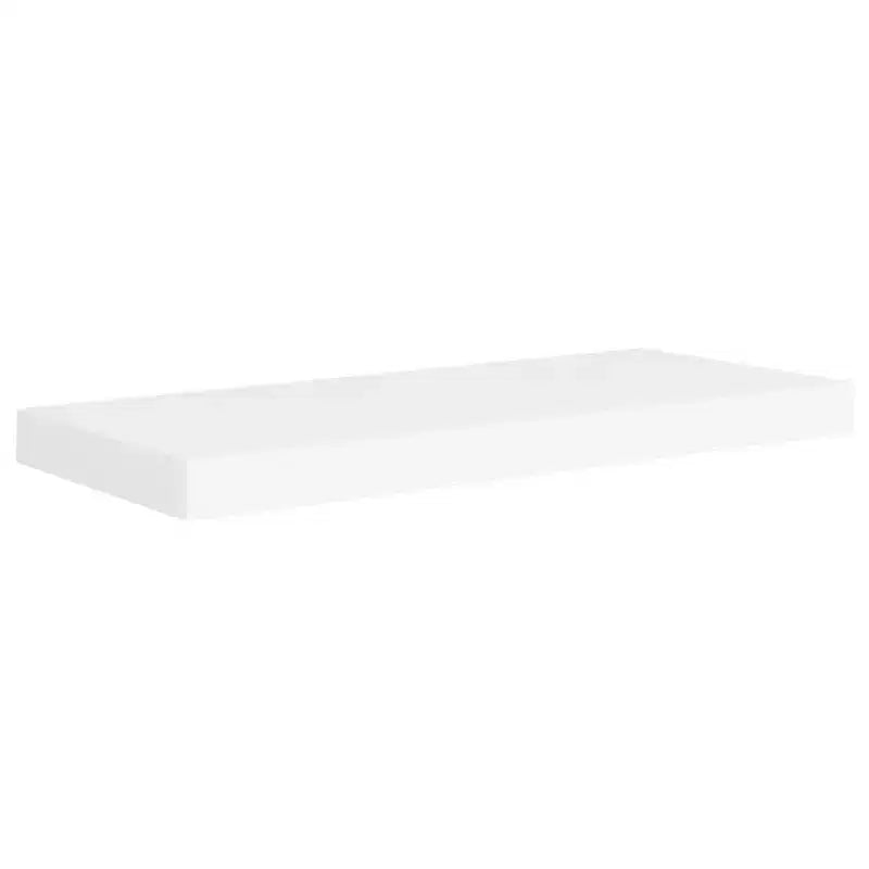 Wall Shelf White Honeycomb MDF, metal Medium Floating Wall Shelf