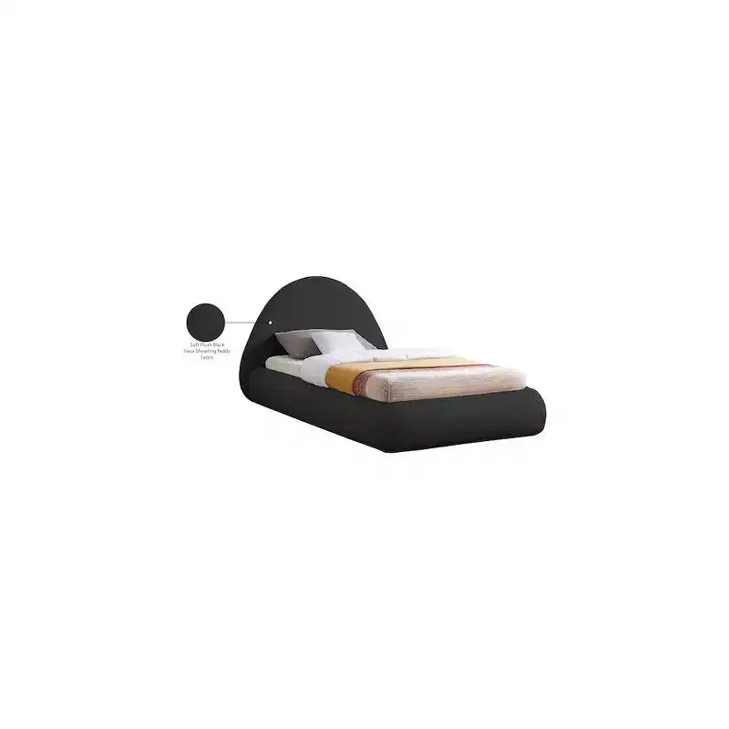 Meridian Furniture,Rudy Teddy Fabric Bed