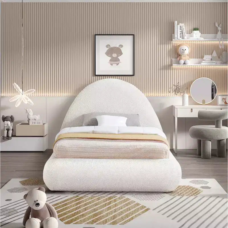 Meridian Furniture,Rudy Teddy Fabric Bed