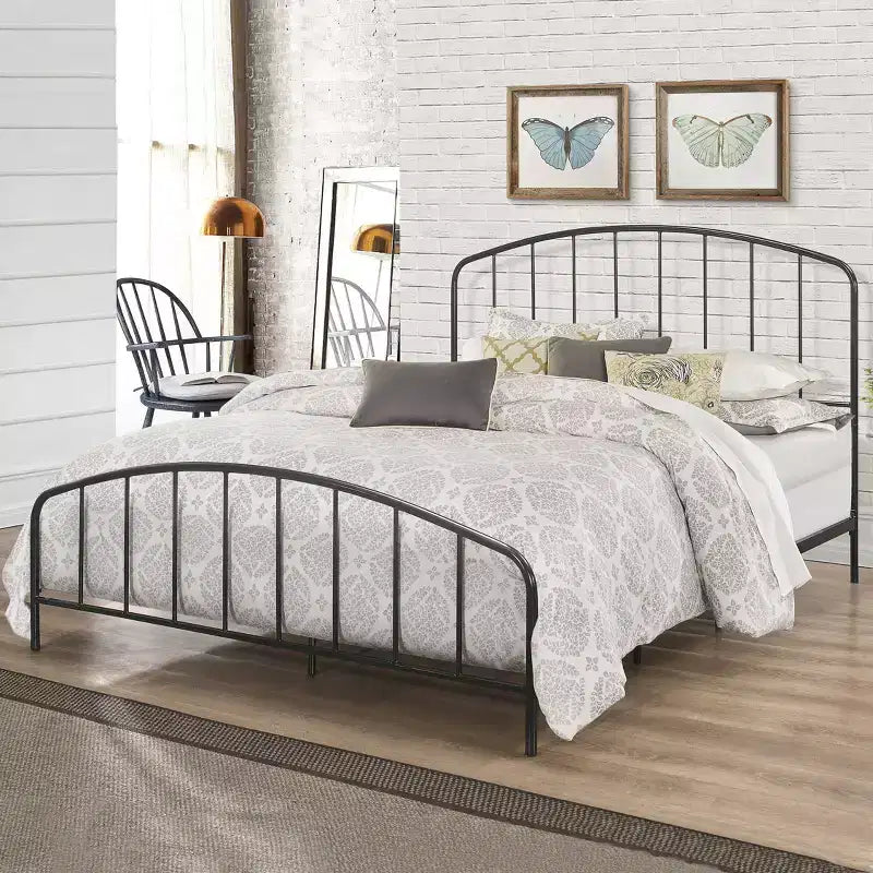 Tolland Metal Bed Black - Hillsdale Furniture